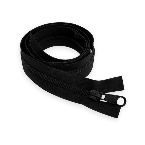 Cerniera spirale nera