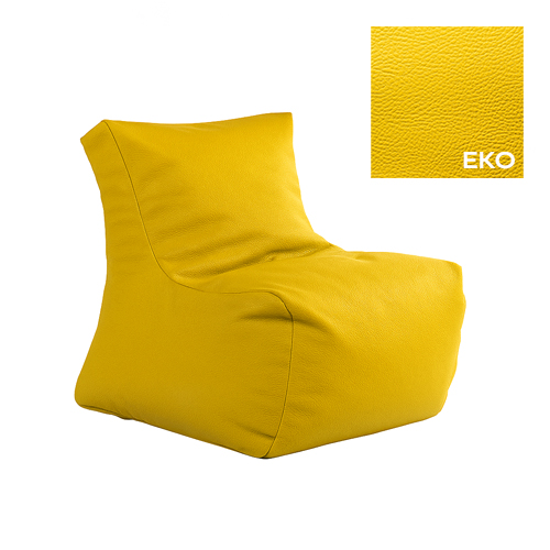 Pouf Cocoon (XL) - Materiale Eko - 80 x 80 x  h 75 cm (altezza seduta 40 cm)