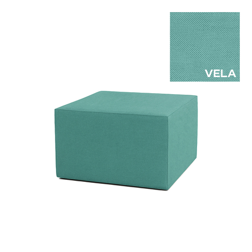 Pouf Hard Cube (M) - Materiale Vela - 70 x h 43 cm