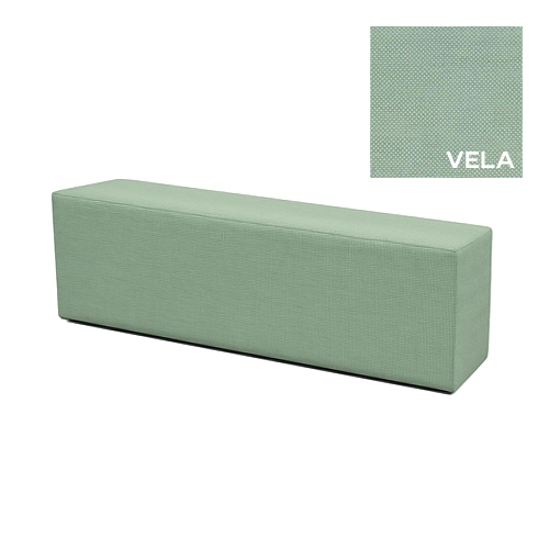 Pouf Hard Tower (XL) - Materiale Vela - 150 x 50 x h 45 cm