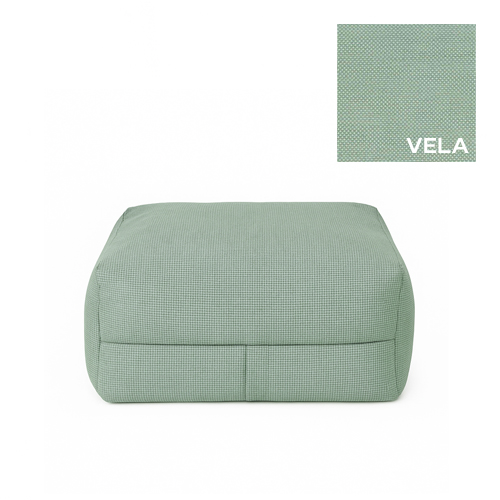 Pouf Hush - Materiale Vela - 80 x 80 x h 35 cm