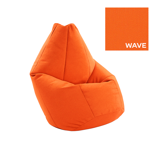 Pouf Nook (M) - Materiale Wave - 90 x h 90 cm