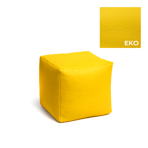 Pouf Soft Cube (S) - Materiale Eko - 50 x h 45 cm