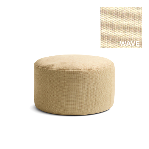 Pouf Soft Soothe (XL) - Materiale Wave - 90 x h 45 cm 