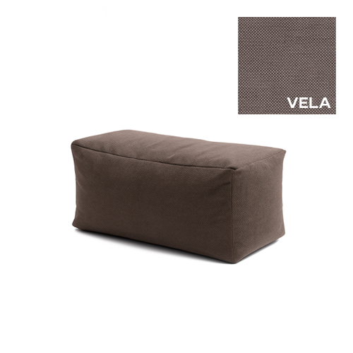 Pouf Soft Tower (S) - Materiale Vela - 90 x 50 x h  45 cm